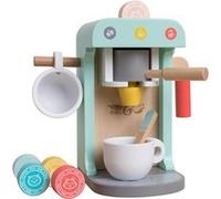 Mookie Machine à café jouet OWL & FOX OF203 en bois FSC – Accessoires inclus – Dès 3 ans