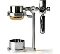 Machine À Café Pneumatique 58 Mm, Pompe À Air En Acier Inoxydable, Extraction Rapide 9 Bars Avec Manomètre Et Soupape De Sécurité, Fonctionne Sans Piles Ni Électricité, Idéale Pour La Maison