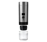 Machine à café portable 20 bars avec moulin pour la maison et le camping | Acier inoxydable 304, réservoir d'eau de 0,5 l, 3 à 5 tasses, charge USB, pour le bureau à domicile, les voyages