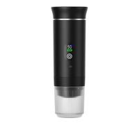 Machine à café portable 3 en 1, compatible avec capsules Nespresso, Dolce Gusto et café moulu - Machine à café expresso pour camping, voyage et maison - Sans fil, compacte et facile à utiliser