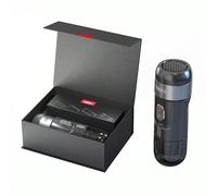 Machine à café portable HiBREW H4A 80 W pour voiture avec coffret cadeau, extraction 15 bars, 12 V CC, capsules 3 en 1 pour café chaud/froid Machine à expresso 3 en 1Cette machine à café est équipée d