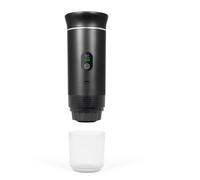 Machine à café portable LIVOO DOD227N 20 bar Écran LED capsules & café moulu Noir