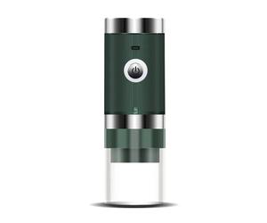 Machine À Café Portable. Moulin à café électrique portable, chargement USB, 1500 mAh, sans fil, entièrement automatique, tout-en-un, petit moulin à grains de café domestique .Cafetière Nomade(Green)