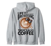 Machine à café pour Observation des Oiseaux Lover Barista Latte Brewing Sweat à Capuche