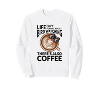 Machine à café pour Observation des Oiseaux Lover Barista Latte Brewing Sweatshirt
