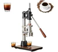 Machine à café pressée à la main, machine à expresso manuelle avec manomètre, extraction expresso commerciale, type levier de pression variable, pour les cafés extérieurs à la maison