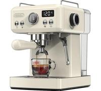 Machine à café, pression 19 bars, fonctions programmables, beige