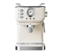 Machine à café Professionnelle, Machine à Expresso Automatique, Machine à Cappuccino pour la Maison, avec Pompe à Pression de 20 Bars et buse à Vapeur pour Mousse de Lait, idéale p