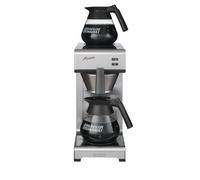Machine à Café professionnelle 2 Plaques Chauffantes - Bravilor Bonamat - Filtre - Gris - 2.1kW