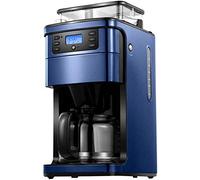 Machine à Café Programmable 2-12 Tasses avec App Control Pot Drip Cafetière avec Minuterie Et Pot Thermique Filtre Permanent Cafetière Bleue Intéressante, HUANGHAIQIU