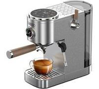 Machine à café semi-automatique HiBREW H13 écran tactile pression 20 bars modes de préparation multifonctions bac d'égouttage réglable Argent Argent