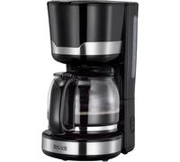 Machine à café Skive Noir Acier inoxydable 1,5 L Verseuse thermos Filtre Verre Petit déjeuner