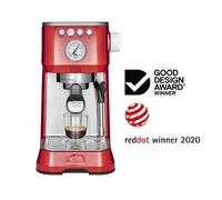 Machine à Café - Solis - Barista Perfetta Plus - Acier Inoxydable - 15 bar - Rouge