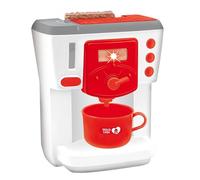 Machine à Caffe Jouet pour Enfants Machine à Café pour Enfants avec Effets Lumineux Sonore Glissière Eau Cafetière Machine à Café Moka Mokina Cuisine Jouet pour Enfants Cafetière