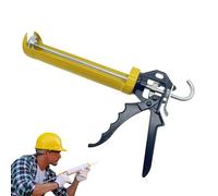 Machine À Calfeutrer Manuelle - Pistolet À Calfeutrage Professionnel Sans Goutte, Outil De Remplissage De Calfeutrage Robuste Avec Poignée Confortable | Applicateur De Mastic Précis Pour Coller Des Ma