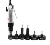 Machine à capsuler pneumatique 10-50 mm avec 6 têtes 2600 tr/min pour bouteilles en plastique et en verre