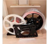 Machine à carder la laine - Carder de tambour à manivelle avec aiguille en acier inoxydable et rouleau en fibre de carbone pour bricolage feutre de laine et artisanat