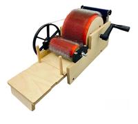 Machine à carder la laine - Carder manuel avec manivelle pour peigner et mélanger les fibres