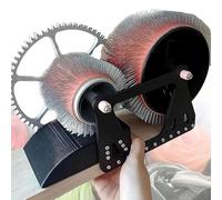 Machine à carder la laine, manuel avec brosse flexible pour bricolage feutre de laine et artisanat, utilisation facile et mélange rapide des couleurs