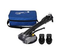 Machine À Carrelage 100x100cm, Vibrateur De Sol, Ventouse Réglable, Portable, Automatique, 2 Batteries Lithium-ion, Outils Nivellement Précision Permet D'économiser Efforts(2 Battery Set Black)