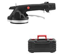 Machine à carrelage électrique à ventouse 128 x 128 mm, 6 vitesses réglables, capacité d'aspiration 100 kg, vibrateur for carrelage,Construction robuste