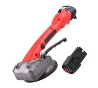 Machine à Carreler 10-150Hz Carrelage Machine Mur Pose Outil Vibrant Avec Ventouse 100 * 100mm Piles Forte Aspiration(Red)