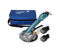 Machine à Carreler 600W Carrelage Machine Mur Pose Vibrant Outil Avec 2 Pièces Batteries Électrique Forte Aspiration