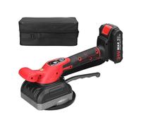 Machine à Carreler Machine À Carrelage Électrique 21V, Outil De Pose Mural Et Vibrant, Ventouse Agrandie, Dispositif Pavage Carreaux Décoration La Maison Forte Aspiration(1PCS Battery)