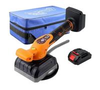 Machine à Carreler Machine À Carrelage Électrique Automatique, 5 Vitesses, Outil De Nivellement Pose Sol Rechargeable, Niveleur Bulles, Outils Électriques For Batterie Forte Aspiration