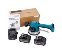 Machine à Carreler Machine À Carrelage Vibrante Sans Fil 20V, 6 Vitesses, Réglage Automatique Du Nivellement Des Carreaux, Outil Électrique D'absorption For Batterie Forte Aspiration(2Battery 3.0A)