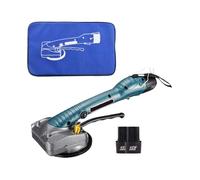 Machine à Carreler Vibromasseur De Carrelage 600W, Haute Puissance, For 100x100cm, Machine Plâtre, Pose Carreaux Avec 2 Batteries, Outil Vibrateur Sol Forte Aspiration