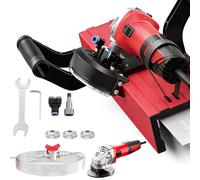 Machine à chanfreiner de carrelage professionnelle électrique avec épaisseur réglable et système de pulvérisation de tuyau d'arrosage pour carreaux de céramique et billes