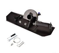 Machine à chanfreiner pour carrelage avec roues auxiliaires de protection contre la poussière et connecteur d'eau pour une coupe précise des bords à 45° sur les tables en pierre et en carrelage