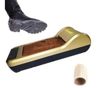 Machine à chaussures automatique intelligente, distributeur de sur-chaussures portable à domicile jetable avec 1/2/3 rouleau de film de chaussure jetable, machine à sur-chaussures à film jetable