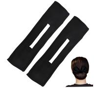 Machine à chignon 2 pièces, rouleau à chignon Simple pour femmes, accessoires de coiffure française pour rouleau Long et épais F