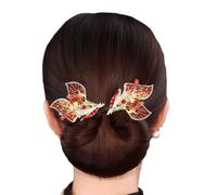 Machine à chignon floral à pois pour cheveux longs, antidérapant, rouleau à chignon pour cheveux longs, accessoire de cheveux pour femmes et filles