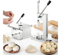 Machine à chignon manuelle en acier inoxydable cuit à la vapeur pour la maison et une utilisation commerciale