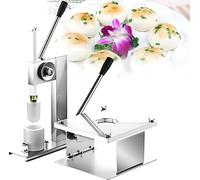 Machine à chignon, moule manuel à la vapeur, outil de bureau semi-automatique pour 400 à 500 pièces/h, ensemble d'outils de cuisine pour petits pains farcis