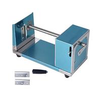 Machine à chips manuelle torsadée, copeaux en spirale à manivelle en acier inoxydable, efficace pour les ménages commerciaux, facile à utiliser avec lame en spirale, parfaite