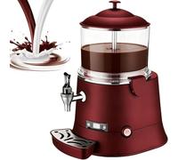 Machine à chocolat chaud, distributeur de chocolat commercial, réglage de la température de 30 à 80 °C, d'agitation continues, utilisé for le chocolat, café, thé au lait, restauration(5L)