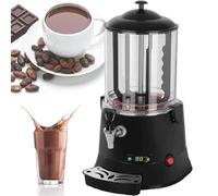 Machine À Chocolat Chaud Professionnelle 10L, Distributeur Électrique Avec Chauffage Et Agitation Continus, Fontaine À Chocolat Avec Cuve Antiadhésive Et Bac D'égouttage