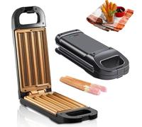 Machine à churro, 850 W électrique antiadhésive - Pour faire 4 churros en 10 minutes, beignets espagnols sans huile, facile à nettoyer, usage domestique