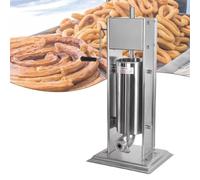 Machine à churro commerciale avec 5 buses en acier inoxydable pour usage professionnel ou domestique