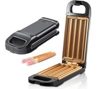 Machine à churro électrique, 850 W, anti-adhésive, avec écran LED, appareil portable multifonctionnel pour des churros sains et sans huile en quelques minutes