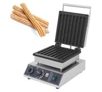 Machine à Churro électrique commerciale pour 8 tranches de Churros espagnols plaque chauffante antiadhésive à température réglable pour le petit déjeuner Snack Dessert