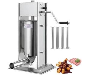Machine à Churro manuelle, poussoir à saucisses vertical 3L/5L/7L avec manivelle, presse à pâte en acier inoxydable pour Churros, beignets, Churrera espagnole, utilisation commerciale dans la cuis 3L