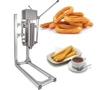 Machine à churro professionnelle à manivelle en acier inoxydable pour restaurants et boulangeries