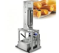 Machine à churros commerciale 5L, machine à churros espagnole en acier inoxydable avec 5 buses, friteuse 6L pour restaurants, boulangeries et camions alimentaires