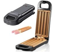 Machine à Churros électrique, 850 W, antiadhésive, pour Desserts et collations, pour préparer 4 Churros en 10 Minutes Environ, Beignets espagnols Frais et sains, sans Huile, sans friture, Facile à n