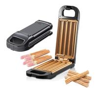 Machine à churros électrique pour la maison, machine à churros portable antiadhésive, machine à churros électrique, machine à beignets espagnols, sans huile, sans friture,facile à nettoyer,850 W